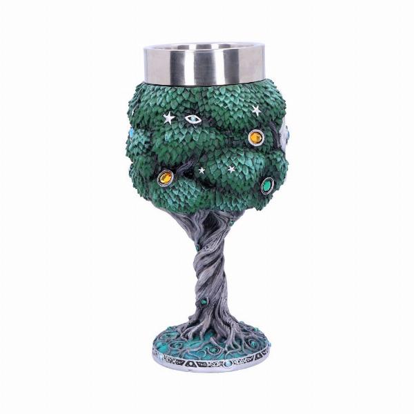 Photo #4 of product B5241S0 - Exclusive Tree of Life Nature Goblet Wine Glass