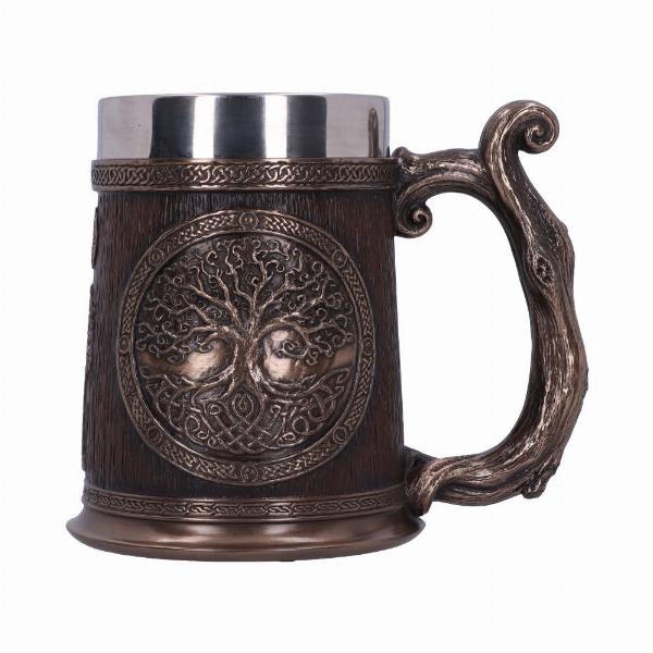 Photo #1 of product D5538T1 - Tree of Life Tankard 16cm