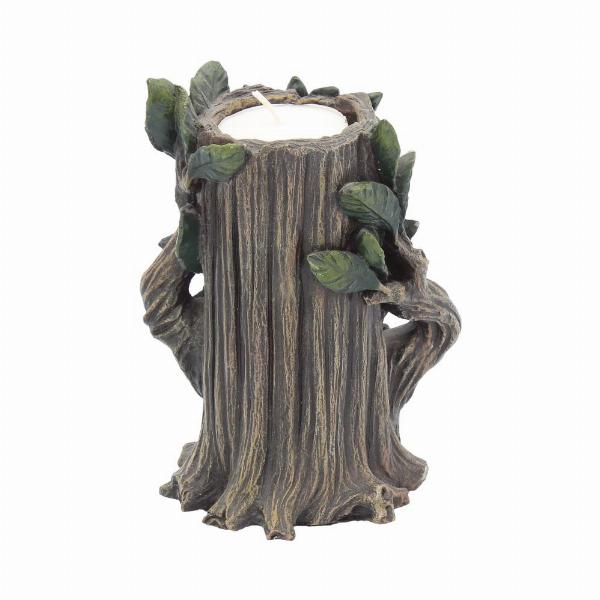 Photo #4 of product NEM2779 - Wildwood Tree Spirit Tealight Holder 12cm