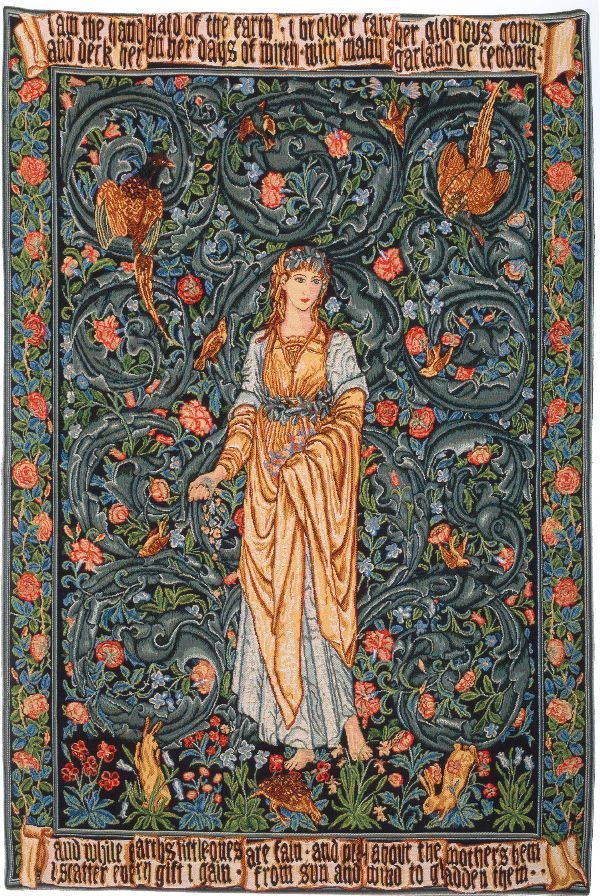 Phot of William Morris Flora Wall Tapestry