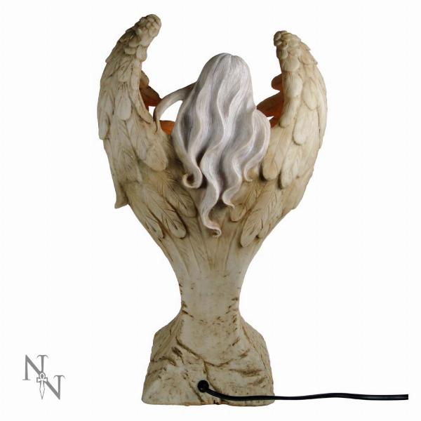 Photo #3 of product NEM3402 - Wings of Peace  39.5cm Light Angel Lamp Figurine