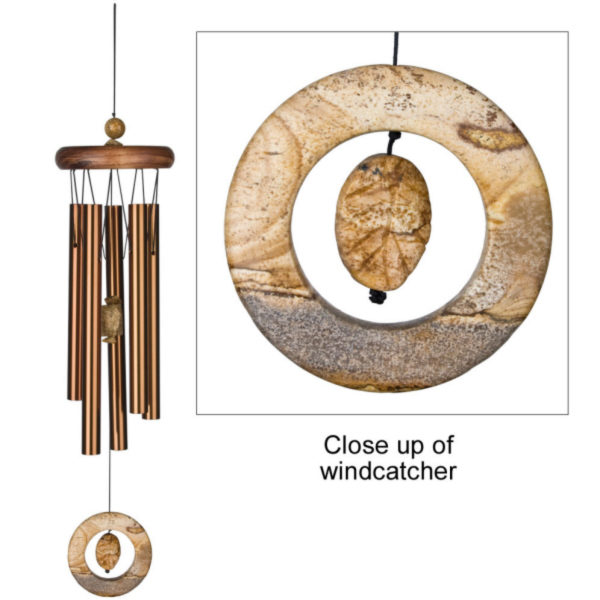 Photo of Woodstock Prairie Jasper Wind Chime (Bronze)