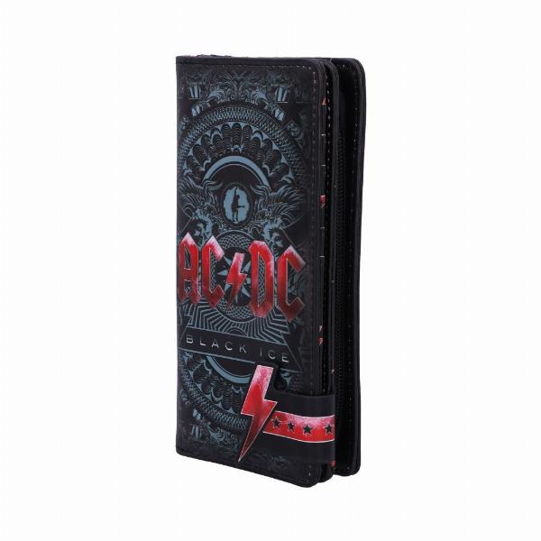 Photo #2 of product B5519T1 - Officially Licensed AC/DC Black Ice Album Embossed Purse Wallet