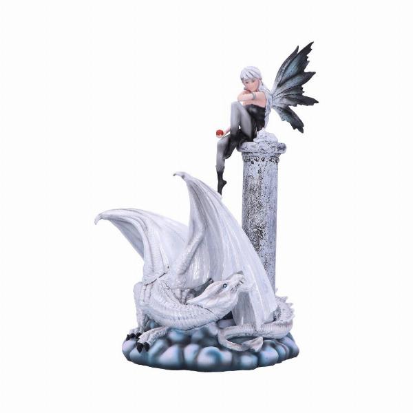 Photo #1 of product D5918V2 - Alaina Fairy Dragon Figurine 35cm