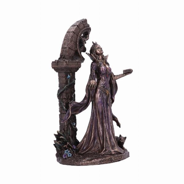 Photo #4 of product D6000W2 - Aradia The Wiccan Queen of Witches Bronze Figurine 25cm