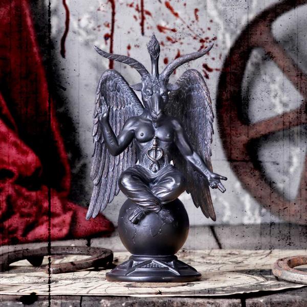 Photo #5 of product B1063C4 - Baphomet Antiquity Occult Mystical Figurine Gothic Ornament