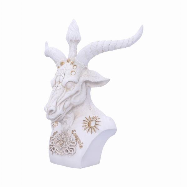 Photo #2 of product B5780U1 - White Baphomet Bust 33.5cm