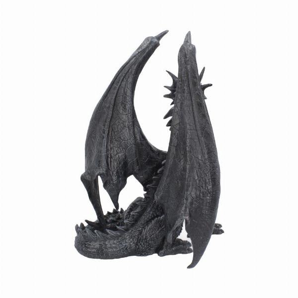 Photo #3 of product U4530N9 - Black Wing Dragon Figure 37cm