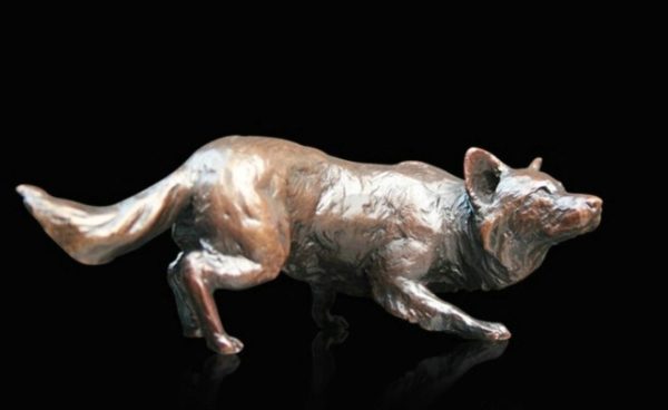 Photo of Border Collie Small Bronze Figurine (Limited Edition) Michael Simpson