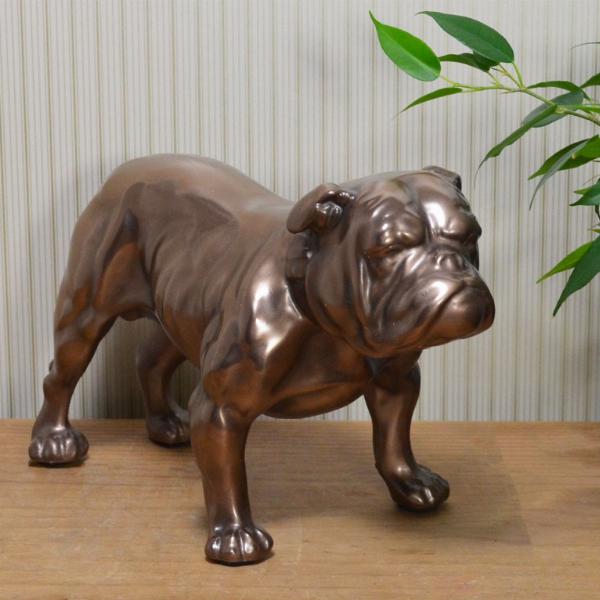 Bulldog Bronze Sculpture