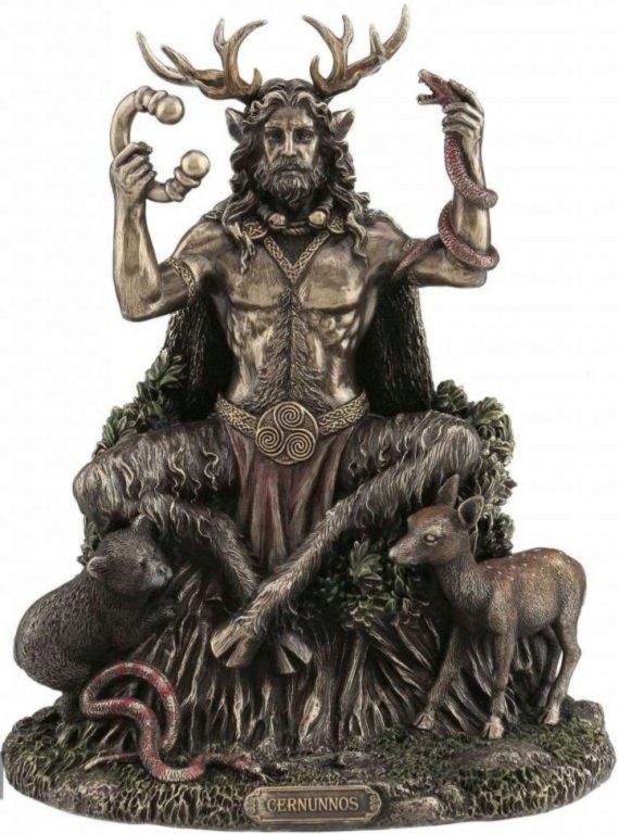 Photo of Cernunnos and Animals Figurine 23cm