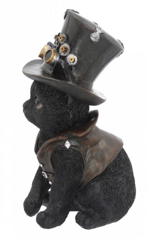 Photo of Cogsmiths Cat Steampunk Kitty Figurine