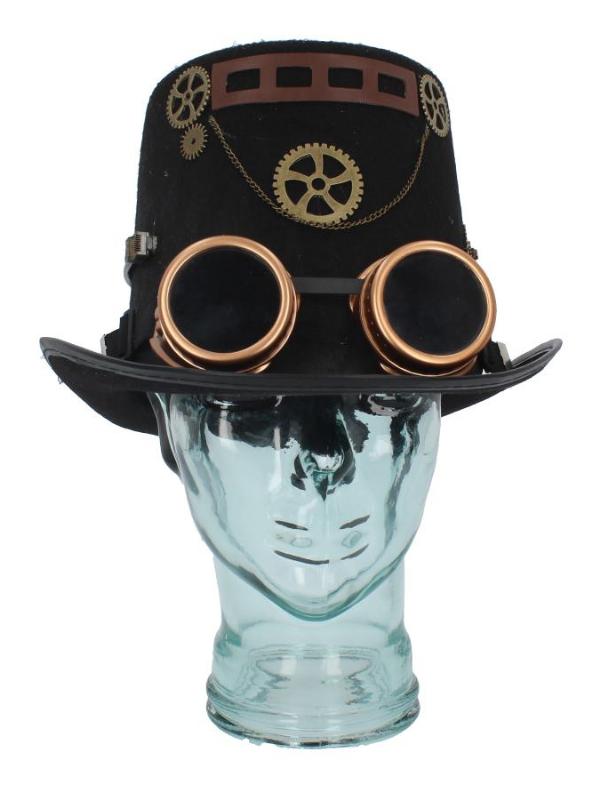 Photo #1 of product D3681J7 - Steampunk Cogsmith's Hat  (Pack of 3) 16cm
