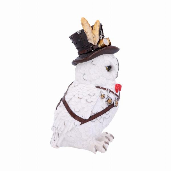 Photo #4 of product U4779P9 - Cogsmiths Owl Steampunk Bird Ornament