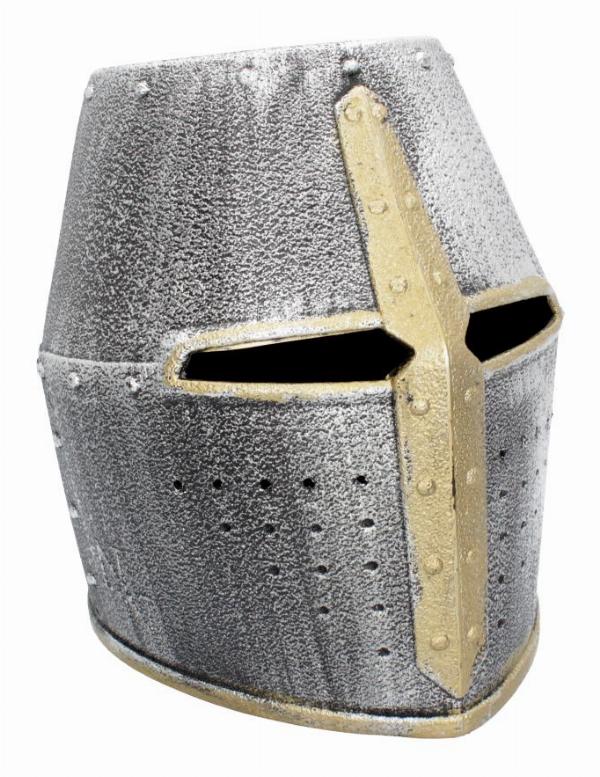 Photo #2 of product B4437N9 - Nemesis Now Silver Knight Crusader Helmet (Pack of 3)