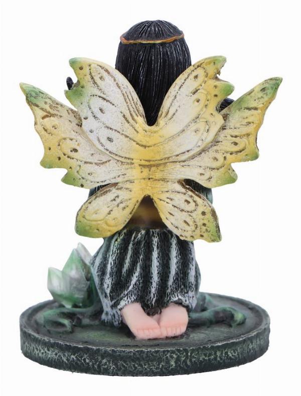 Photo #3 of product D6781B24 - Jade Green Crystal Fairy Figurine