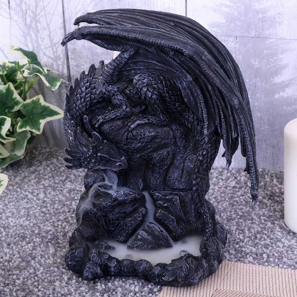 Photo #5 of product B1933F6 - Dragon Pool Backflow Incense Burner 19cm