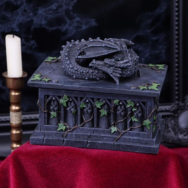Photo #5 of product NOW102 - Dragon Ivy Tarot Card Holder Box