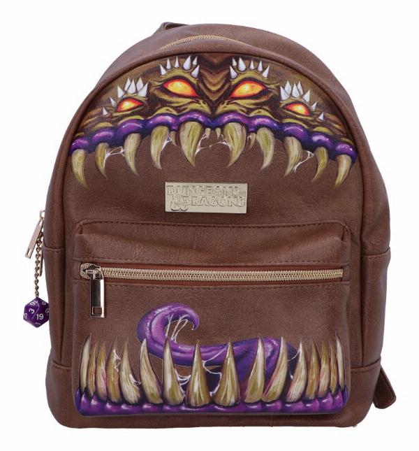 Photo #1 of product B6656B24 - Dungeons & Dragons Mimic Brown Backpack