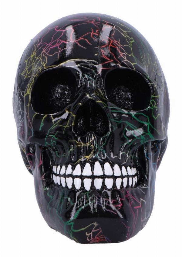 Photo #4 of product D7081B25 - Electro Decorative Resin Skull