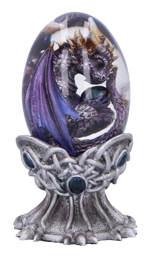 Photo #1 of product B6908C24 - Elemental Dragonlings - Air Dragon in Clear Egg