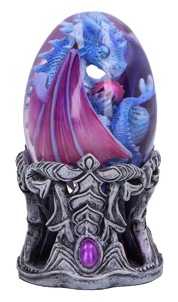 Photo #1 of product B6910C24 - Elemental Dragonlings - Water Dragon in Clear Egg