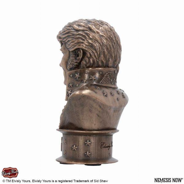 Photo #3 of product B4021K8 - Officially Licensed Elvisly Yours Elvis Presley Bust 18cm