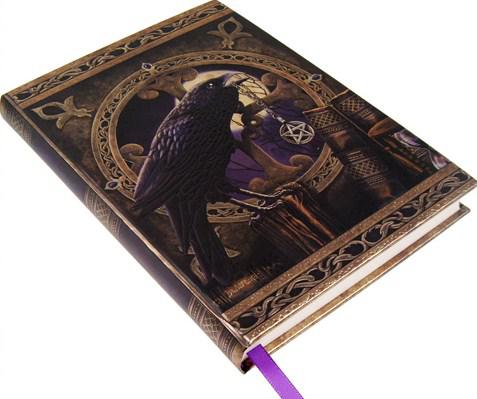 Photo of Embossed Wizards Raven Journal