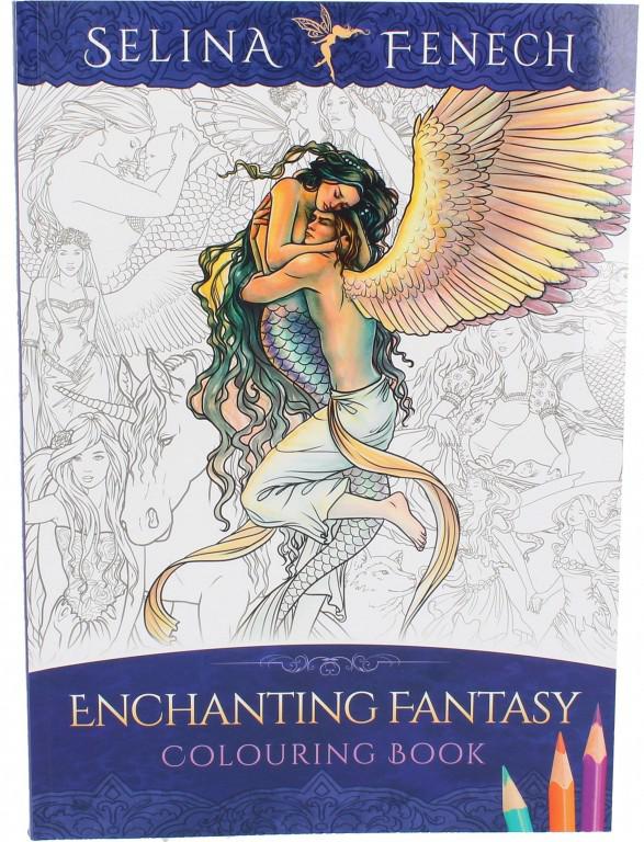 Photo of Enchanting Fantasy Colouring Book Selina Fenech