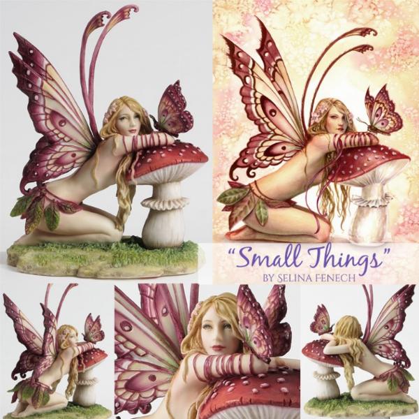 Photo of Fairy and Mushroom Figurine (Selina Fenech) 17cm