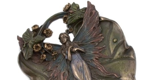 Photo of Fairy Decorative Plate Bronze