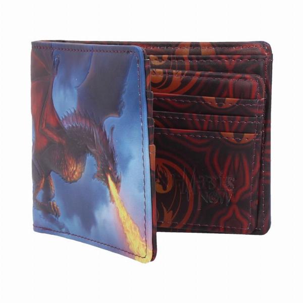Photo #2 of product B3952K8 - James Ryman Fire From The Sky Dragon Wallet