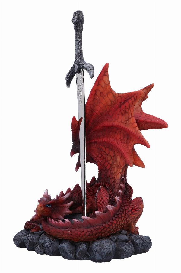 Photo #2 of product U6565Y3 - Forged in Flames dragon figurine