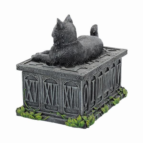 Photo #3 of product B2808G6 - Fortune's Watcher Cat Familiar Tarot Box
