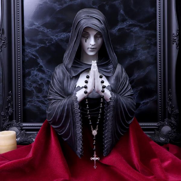 Photo #3 of product NOW0915 - Gothic Prayer Wall Plaque Designed By Anne Stokes 39cm