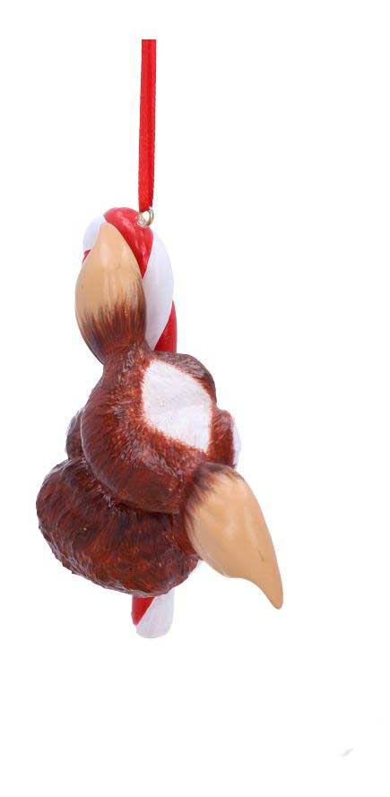 Photo #2 of product B6413X3 - Gremlins Gizmo Candy Cane Hanging Ornament 11cm
