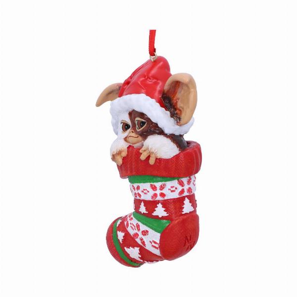 Photo #3 of product B5588T1 - Gremlins Gizmo in Stocking Hanging Festive Decorative Ornament