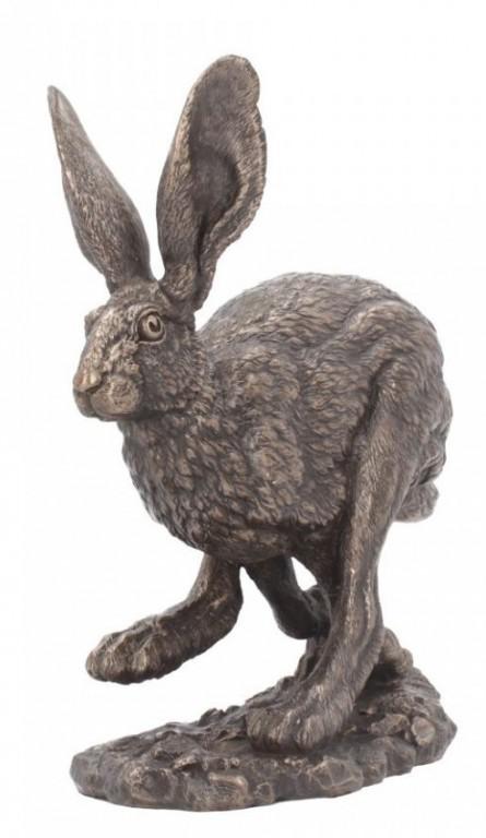 Photo of Hare Running Bronze Figurine (Andrew Bill)