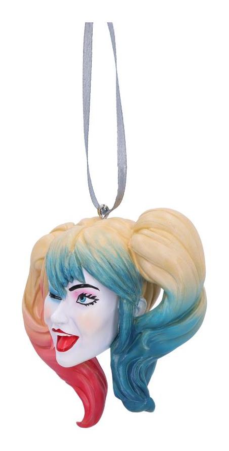 Photo #2 of product B6313X3 - Officially Licensed DC Harley Quinn Hanging Ornament 8cm