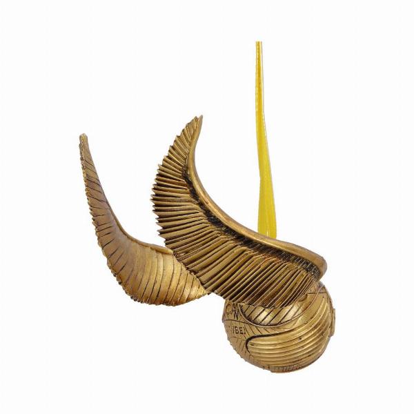 Photo #3 of product B5623T1 - Officially Licensed Harry Potter Golden Snitch Quidditch Hanging Ornament