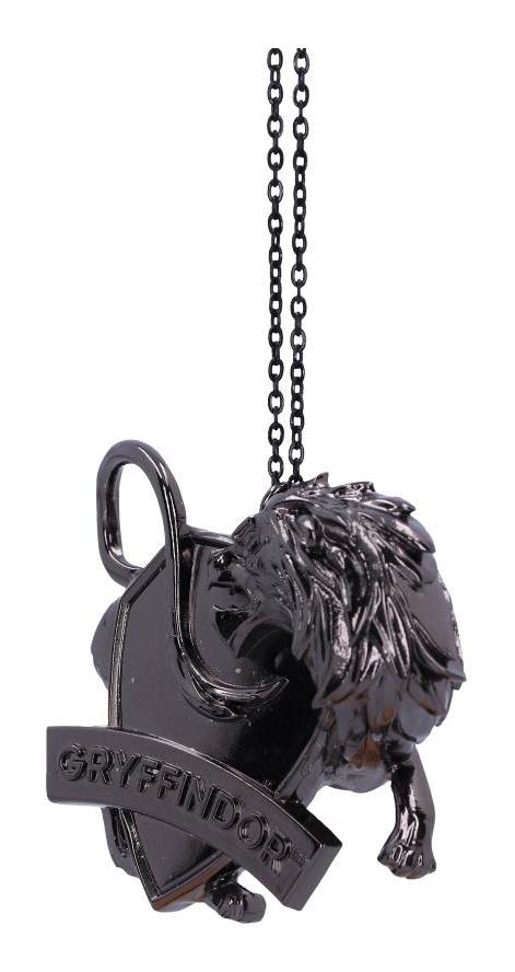 Photo #2 of product B6480X3 - Harry Potter Gryffindor Crest Silver Weighted Hanging Ornament