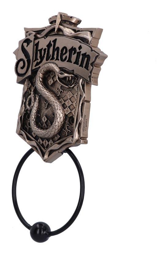 Photo #2 of product B6307X3 - Officially Licensed Harry Potter Bronze Slytherin Door Knocker 24.5cm