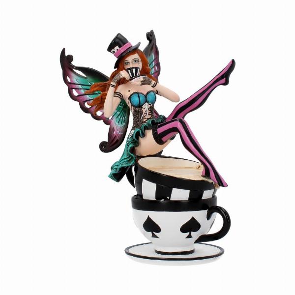 Photo #5 of product B3317J7 - Hatter with Teacup 16cm - Wonderland Fairy