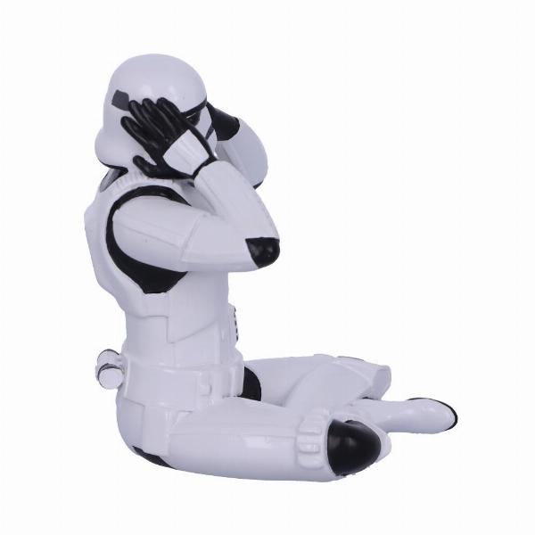 Photo #4 of product B4893P9 - The Original Stormtrooper Three Wise Sci-Fi Hear No Evil