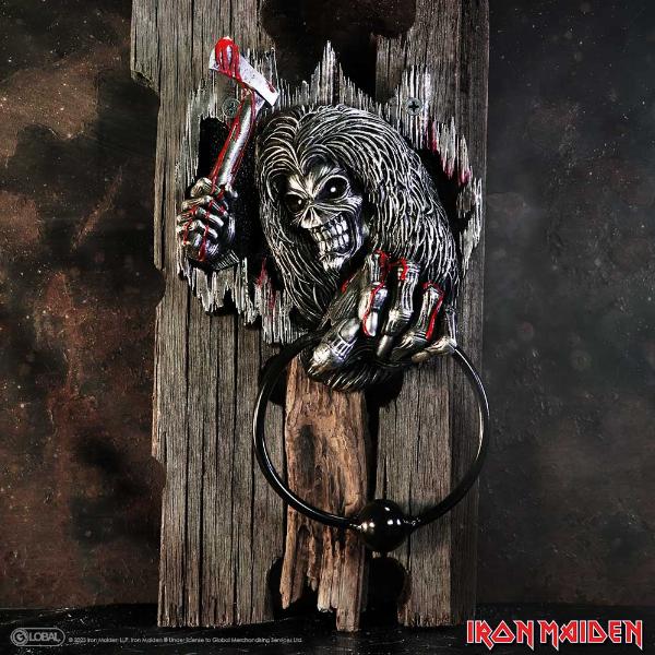 Photo #5 of product B6593A24 - Iron Maiden Officially Licensed Killers Eddie Door Knocker