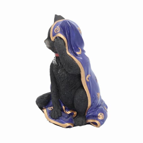 Photo #3 of product B1807E5 - Jinx Black Cat Figurine Wiccan Witch Gothic Ornament