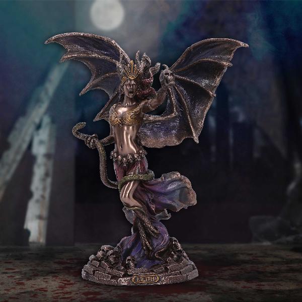 Photo #5 of product D6526Y3 - Lilith The First Wife bronze figurine