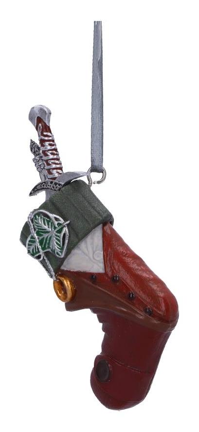 Photo #2 of product B6489X3 - Lord of the Rings Collectible Frodo Stocking Hanging Ornament 8.6cm
