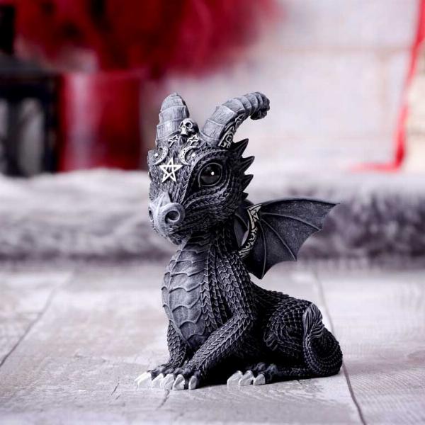 Photo #5 of product B6018W2 - Lucifly Occult Dragon Figurine 10.7cm