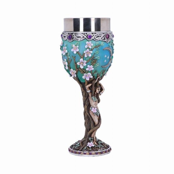 Photo #3 of product B6057W2 - Triple Moon Goddess Maiden Goblet 20.8cm